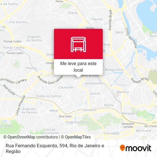 Rua Fernando Esquerdo, 594 mapa