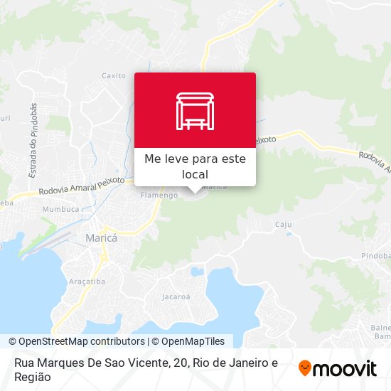 Rua Marques De Sao Vicente, 20 mapa