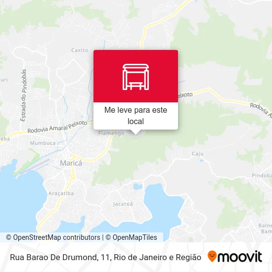 Rua Barao De Drumond, 11 mapa
