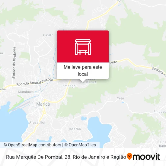 Rua Marquês De Pombal, 28 mapa