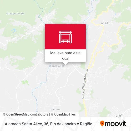 Alameda Santa Alice, 36 mapa