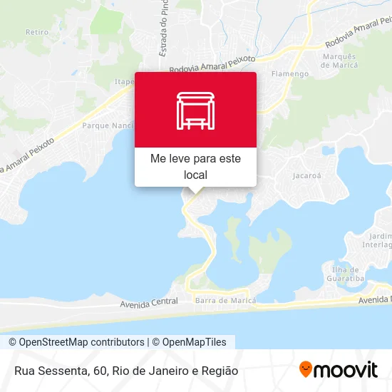 Rua Sessenta, 60 mapa