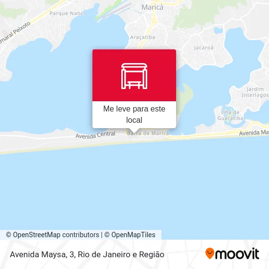 Avenida Maysa, 3 mapa