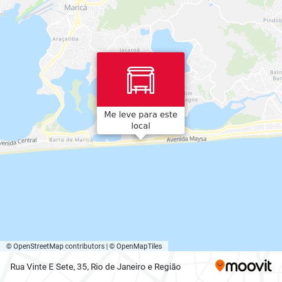 Rua Vinte E Sete, 35 mapa