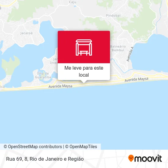 Rua 69, 8 mapa