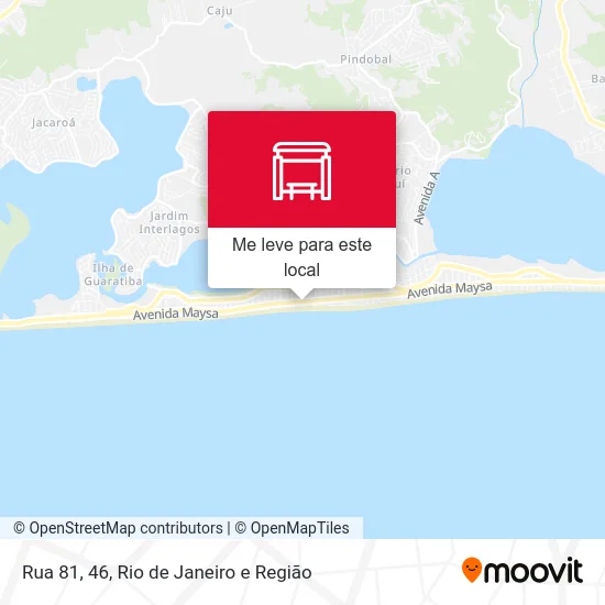 Rua 81, 46 mapa
