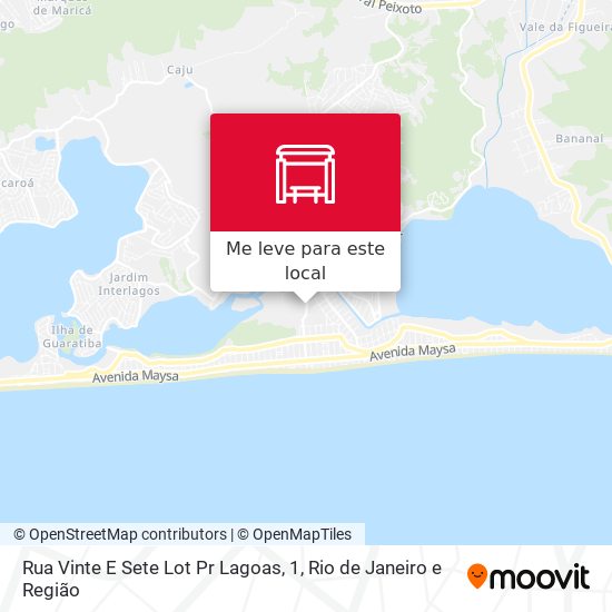 Rua Vinte E Sete Lot Pr Lagoas, 1 mapa