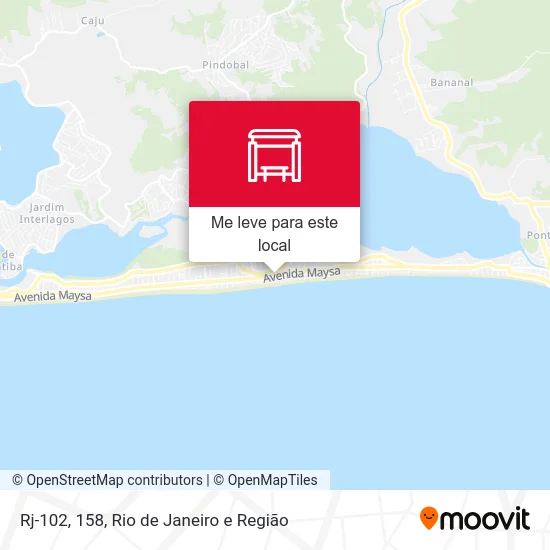Rj-102, 158 mapa