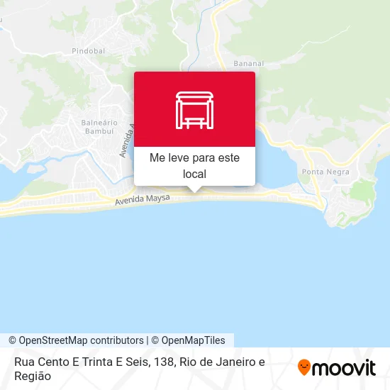 Rua Cento E Trinta E Seis, 138 mapa