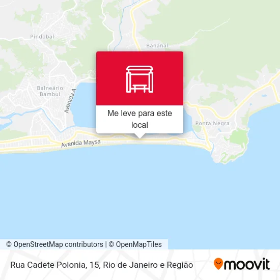 Rua Cadete Polonia, 15 mapa