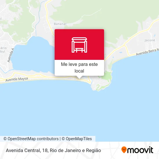 Avenida Central, 18 mapa