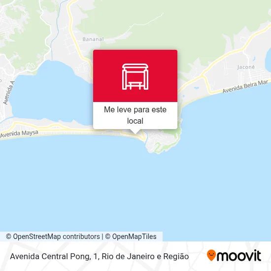 Avenida Central Pong, 1 mapa