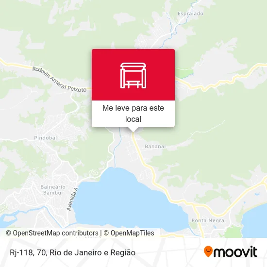 Rj-118, 70 mapa