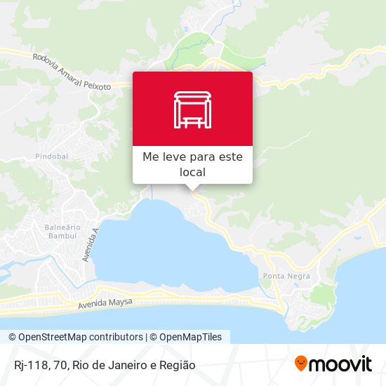 Rj-118, 70 mapa