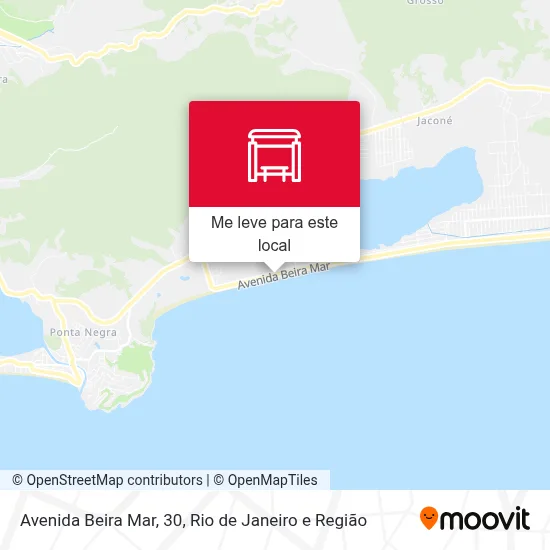 Avenida Beira Mar, 30 mapa