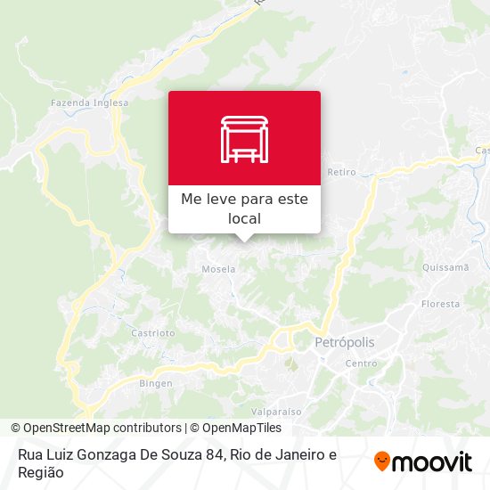 Rua Luiz Gonzaga De Souza 84 mapa