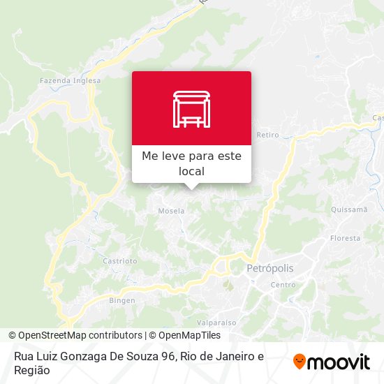 Rua Luiz Gonzaga De Souza 96 mapa