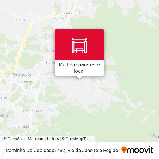 Caminho Do Cobiçado, 782 mapa