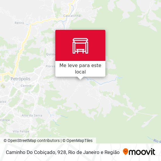 Caminho Do Cobiçado, 928 mapa