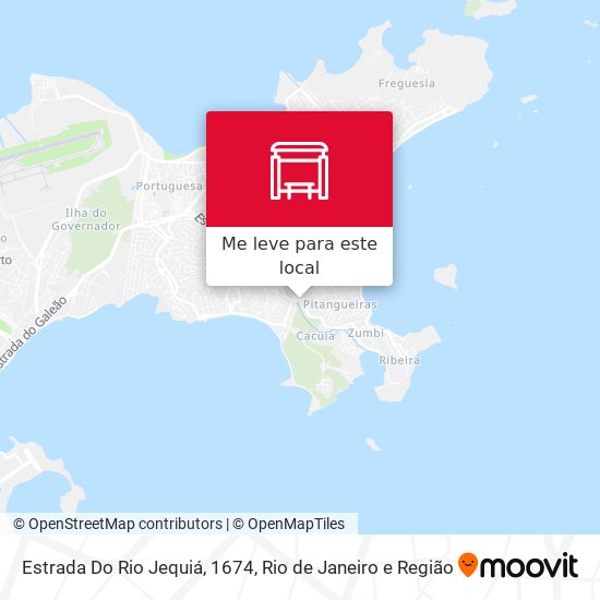 Estrada Do Rio Jequiá, 1674 mapa
