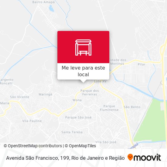 Avenida São Francisco, 199 mapa