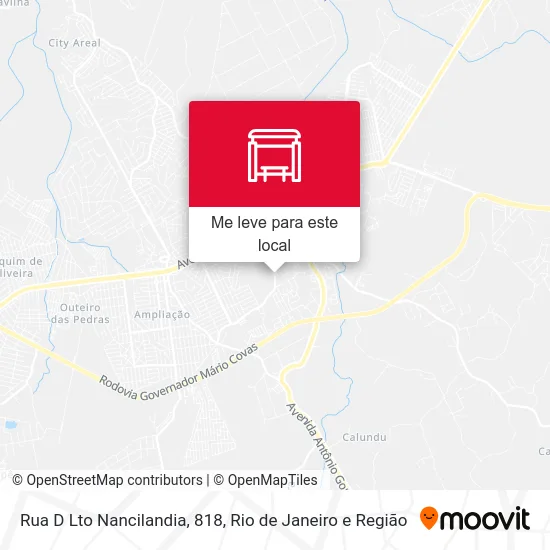 Rua D Lto Nancilandia, 818 mapa