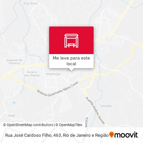 Rua José Cardoso Filho, 463 mapa