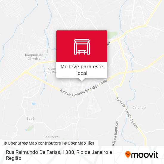 Rua Raimundo De Farias, 1380 mapa