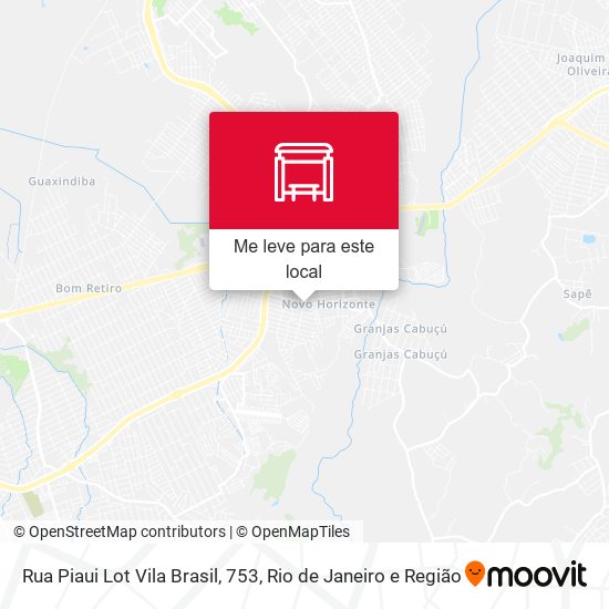 Rua Piaui Lot Vila Brasil, 753 mapa