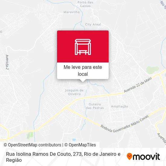 Rua Isolina Ramos De Couto, 273 mapa