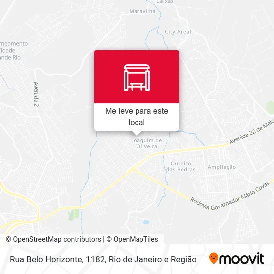 Rua Belo Horizonte, 1182 mapa
