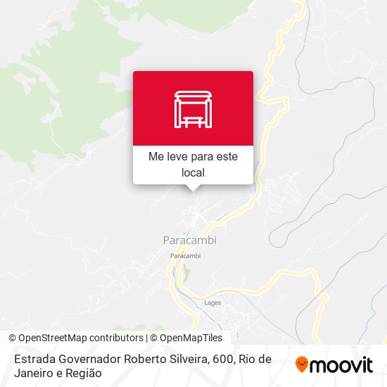 Estrada Governador Roberto Silveira, 600 mapa
