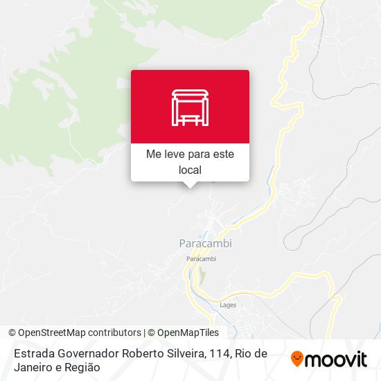 Estrada Governador Roberto Silveira, 114 mapa