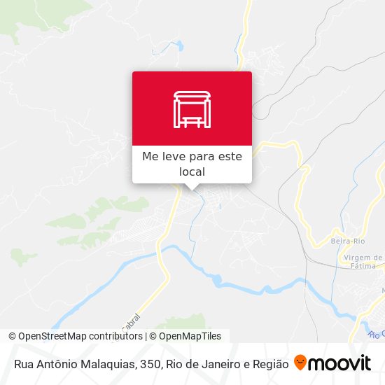 Rua Antônio Malaquias, 350 mapa