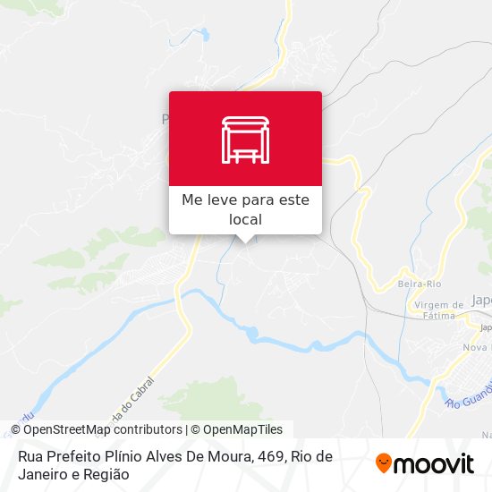 Rua Prefeito Plínio Alves De Moura, 469 mapa