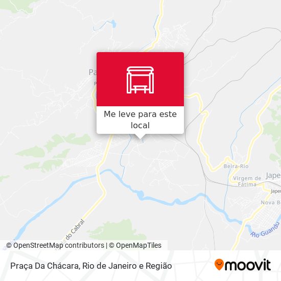 Praça Da Chácara mapa