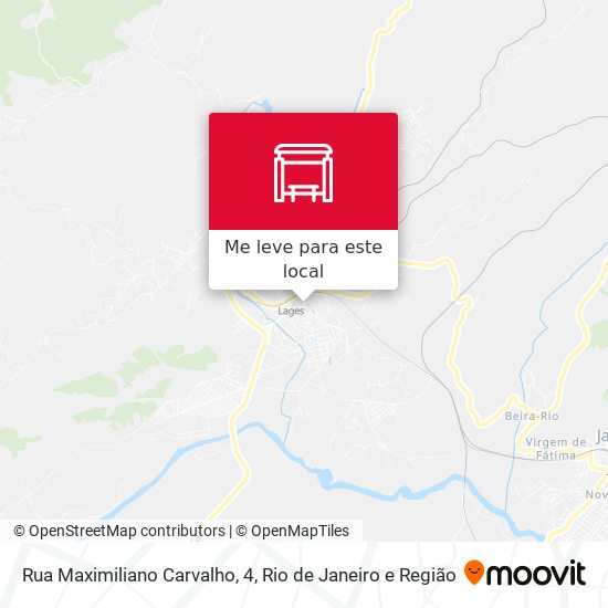 Rua Maximiliano Carvalho, 4 mapa