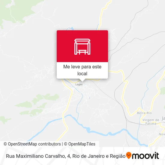 Rua Maximiliano Carvalho, 4 mapa