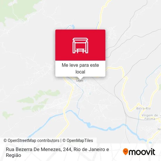 Rua Bezerra De Menezes, 244 mapa