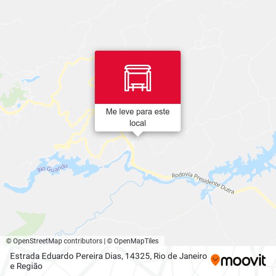 Estrada Eduardo Pereira Dias, 14325 mapa