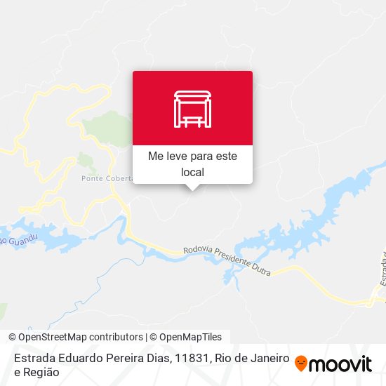 Estrada Eduardo Pereira Dias, 11831 mapa