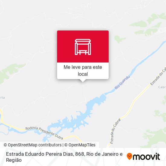 Estrada Eduardo Pereira Dias, 868 mapa