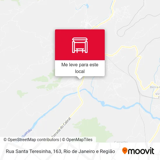 Rua Santa Teresinha, 163 mapa