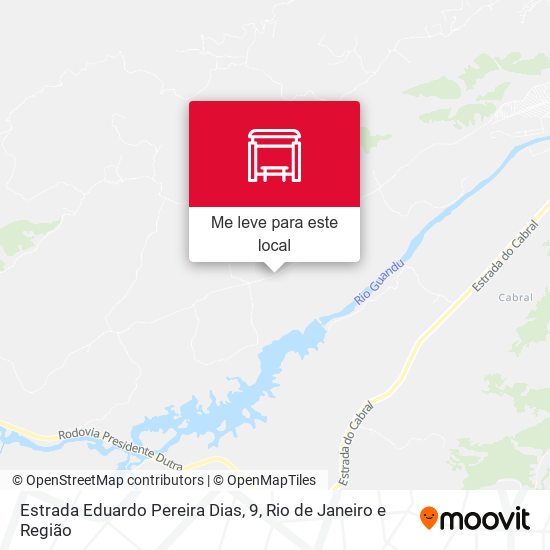 Estrada Eduardo Pereira Dias, 9 mapa