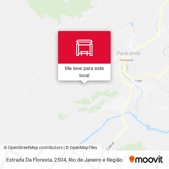 Estrada Da Floresta, 2504 mapa