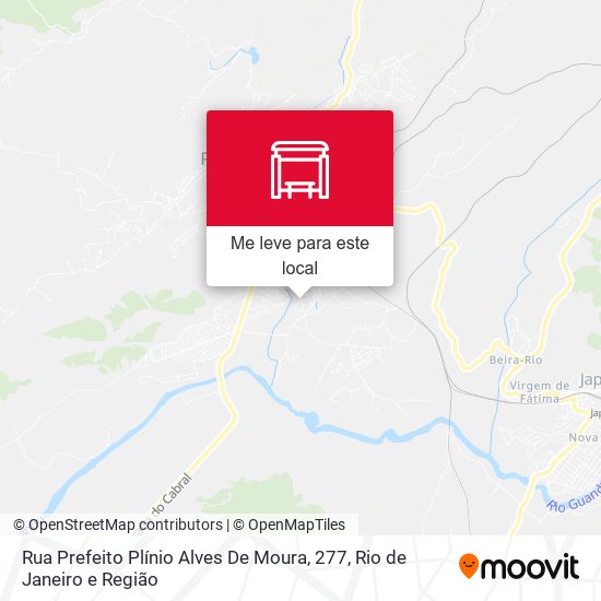 Rua Prefeito Plínio Alves De Moura, 277 mapa