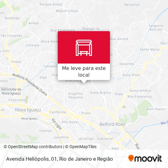 Avenida Heliópolis, 01 mapa