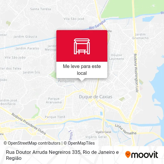 Rua Doutor Arruda Negreiros 335 mapa