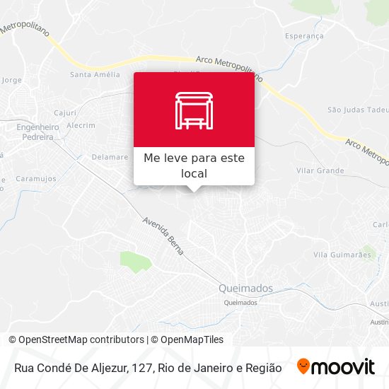 Rua Condé De Aljezur, 127 mapa