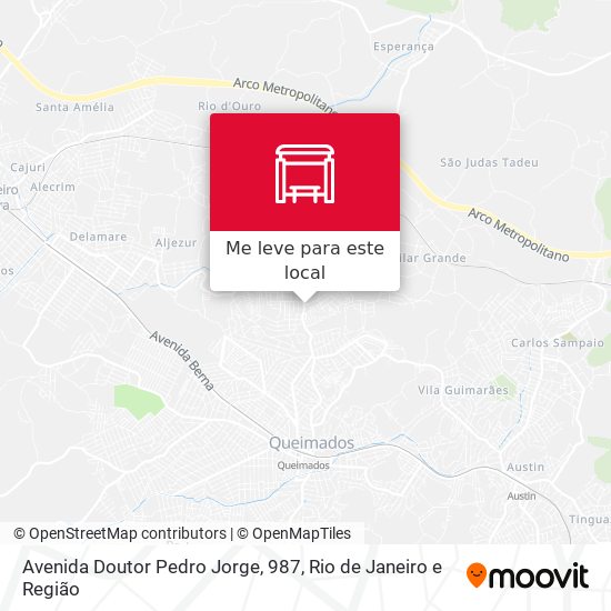 Avenida Doutor Pedro Jorge, 987 mapa